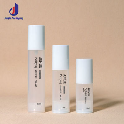 กระป๋องพลาสติก PP สีเขียว 15ml 30ml 50ml กระป๋องไร้อากาศ