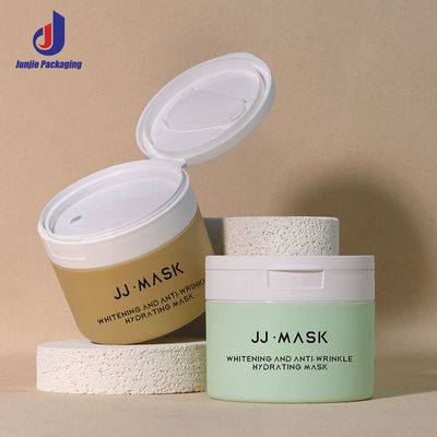 200g PP Scrub Mud Film Container กระป๋องเครื่องสําอางที่สามารถเติมเต็มใหม่ได้ สําหรับครีมดูแลผิว สินค้าดูแลผิว จํานวน 250g/200g