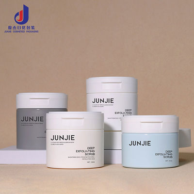 100 กรัม 120 กรัม กระป๋องเครื่องสําอางตามสั่ง กระป๋องพลาสติกเปล่า พร้อมฝาปิดและฝาปิดพลาสติก